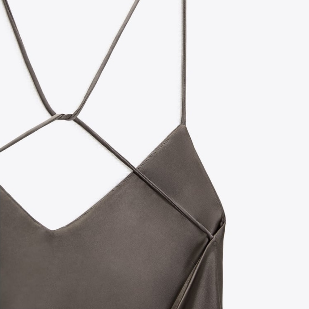 ZARA satin lingerie style dress - Picture 11 of 11